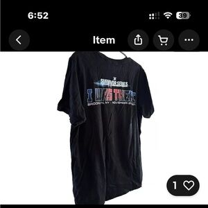 WWE Authentic SURVIVOR SERIES BROOKLYN NEW YORK NOVEMBER 21 2021 Shirt Sz XL